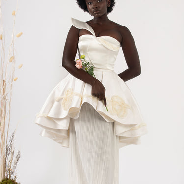 Porcini Gown Skirt