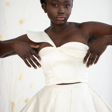 Maitake Top – White